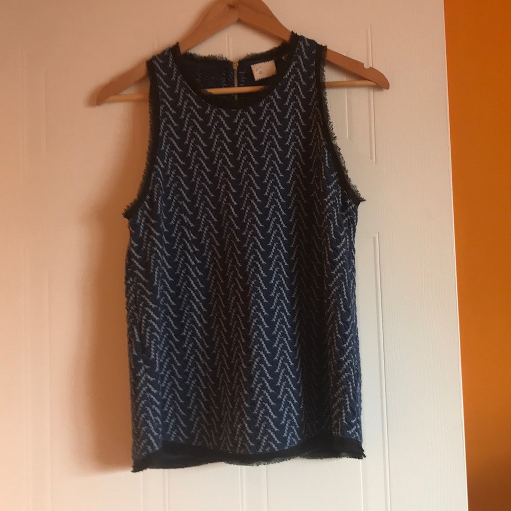 Blue tank top